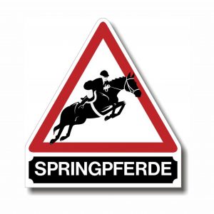 aufkleber pferdetransport 1